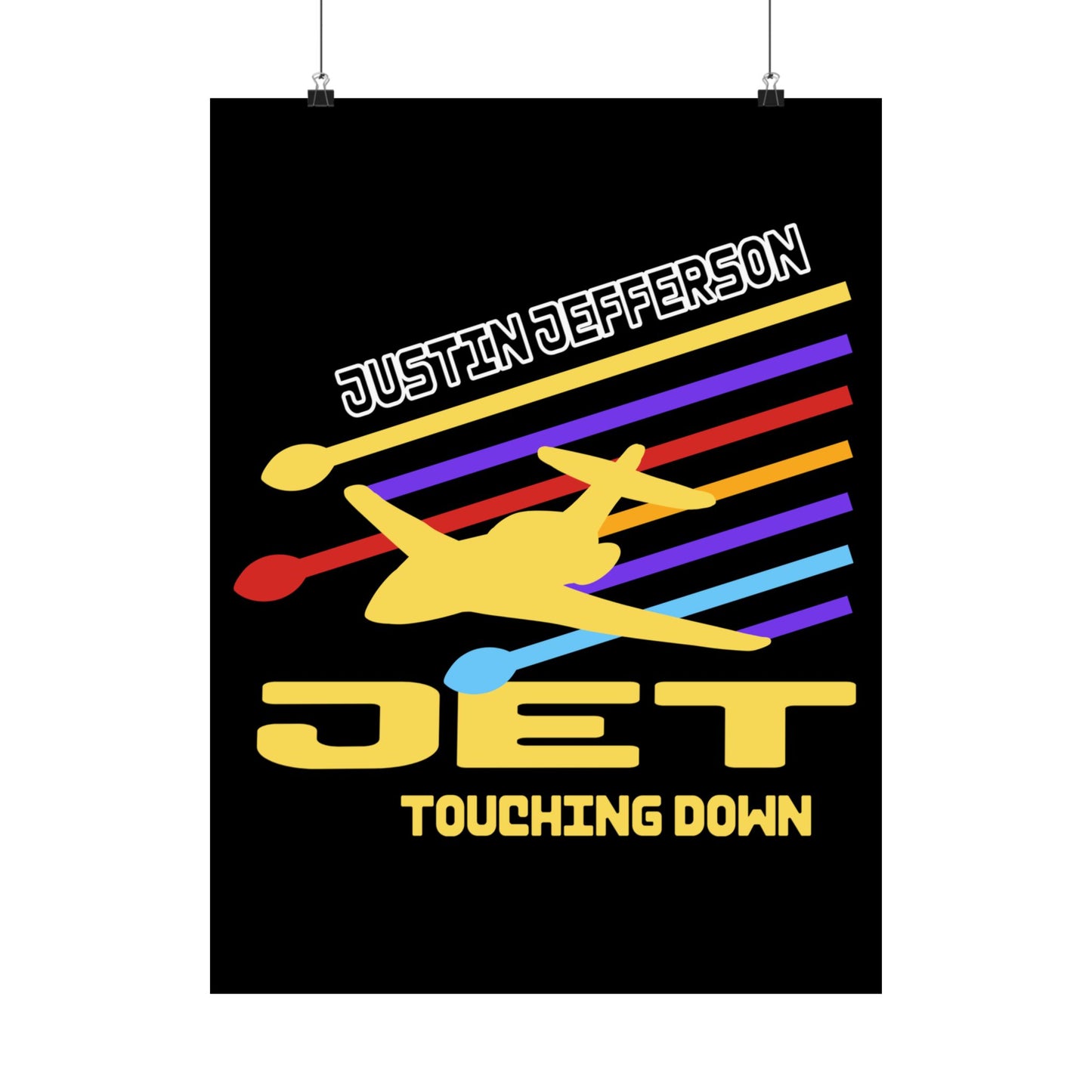 Justin Jefferson - JET | 18 x 24 Poster
