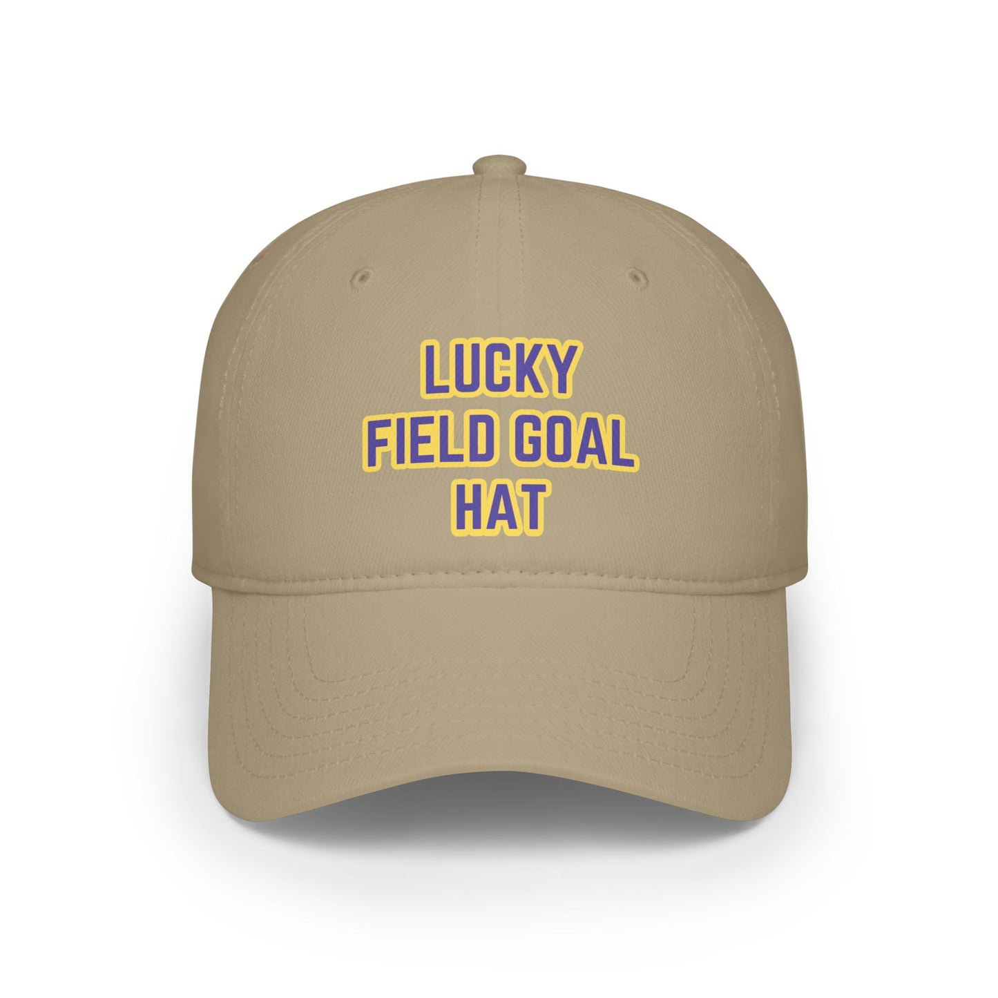 Lucky Field Goal Hat | Printed Baseball Cap