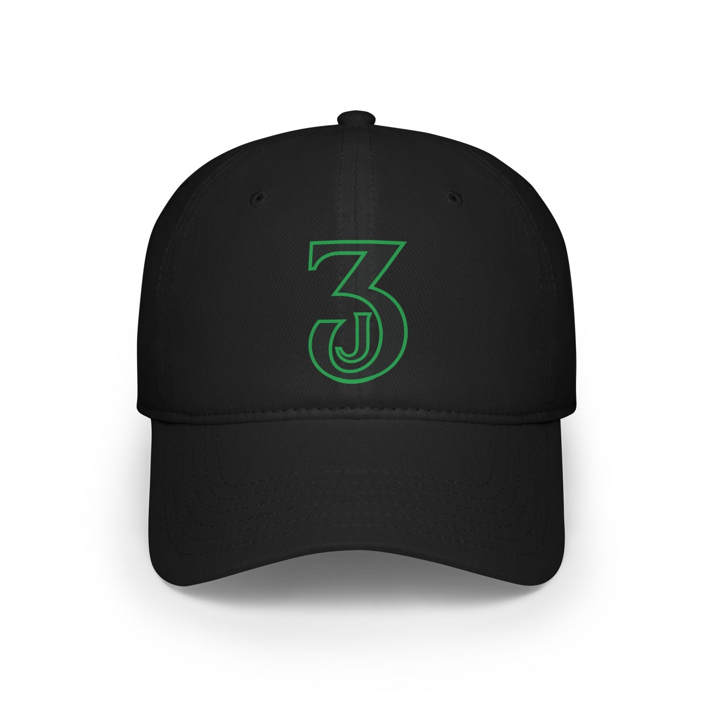 Jaden J3 Green & Black | Printed Baseball Cap