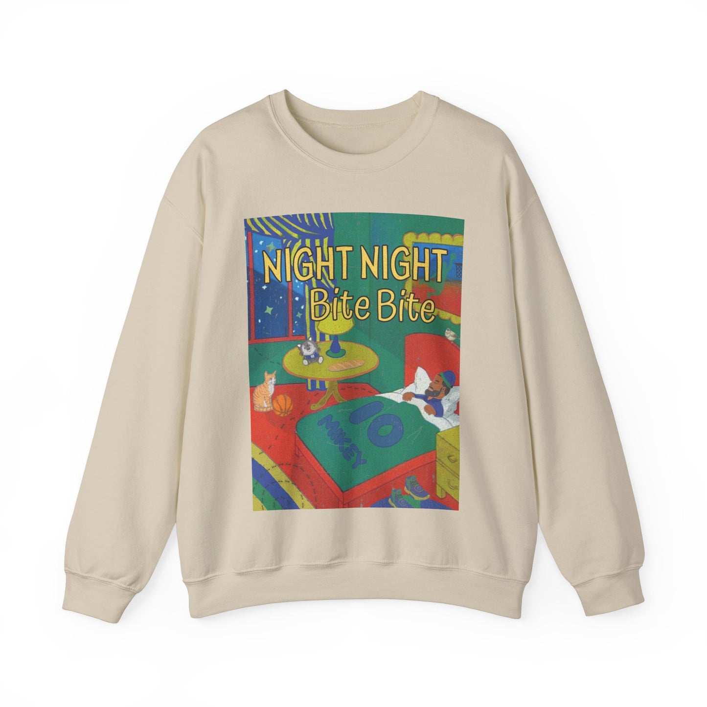 Night Night Bite Bite | Crewneck Sweatshirt