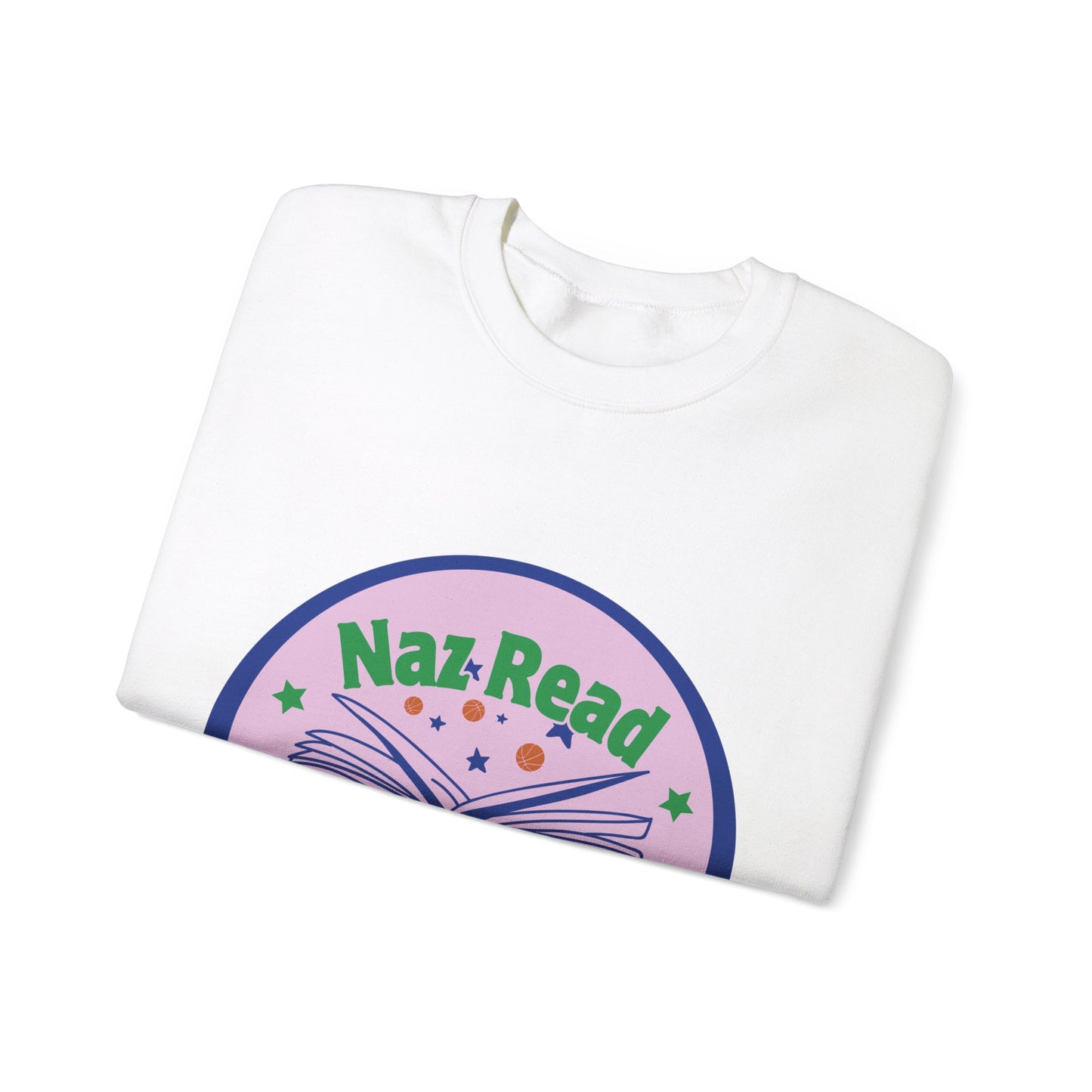 Naz Read Book | Crewneck Sweatshirt