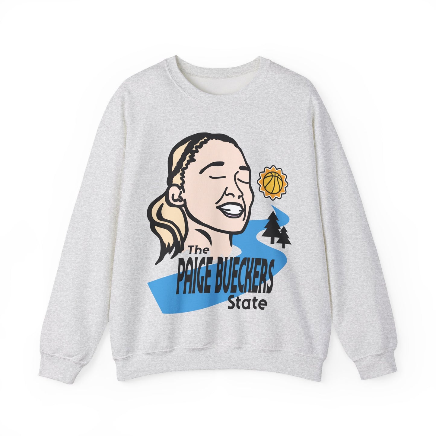The Paige Bueckers State | Paige Bueckers Unisex Crewneck Sweatshirt