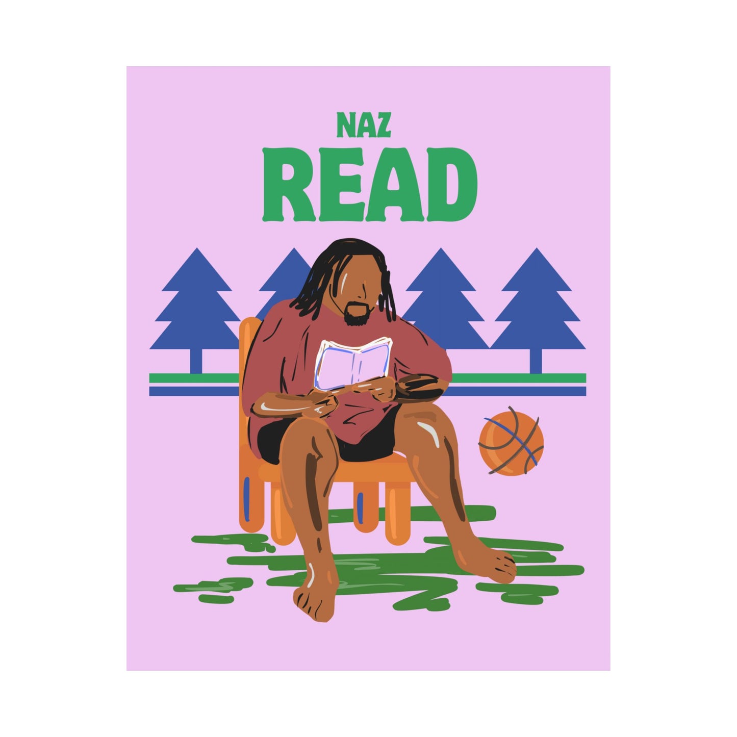 Naz Read | Naz Reid (18 x 24 Inch) And/Or (8 x 10 Inch) Poster