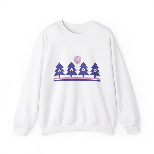 Awoo Purple & Pink | Crewneck Sweatshirt