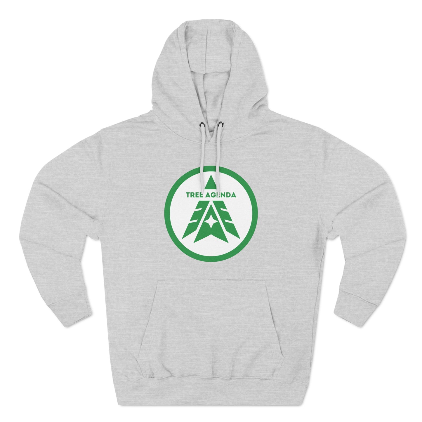 Tree Agenda Green | Hooded Sweatshirt