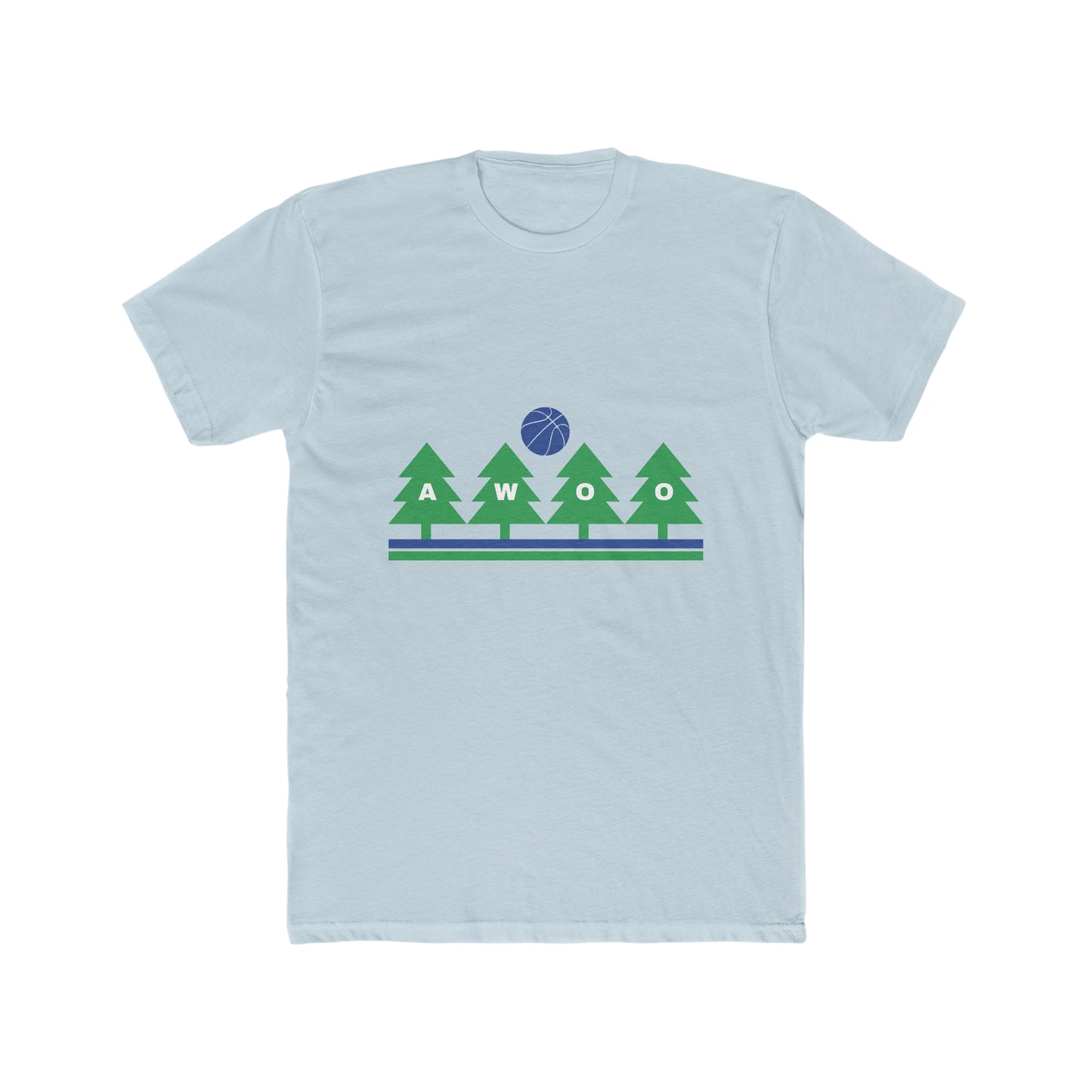 Awoo Blue & Green | T-Shirt