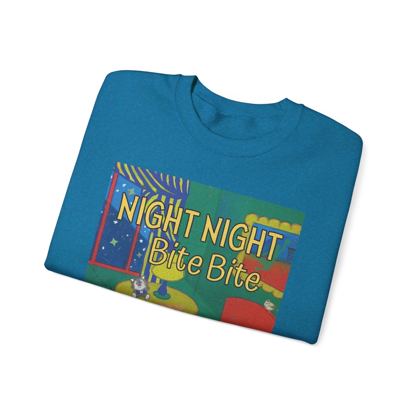 Night Night Bite Bite | Crewneck Sweatshirt