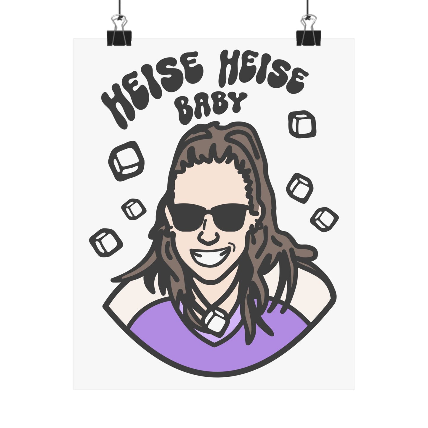 Minnesota Hockey - Taylor Heise - Heise Heise Baby | Minnesota Hockey (8 x 10 Inch) & (18 x 24 Inch) Poster