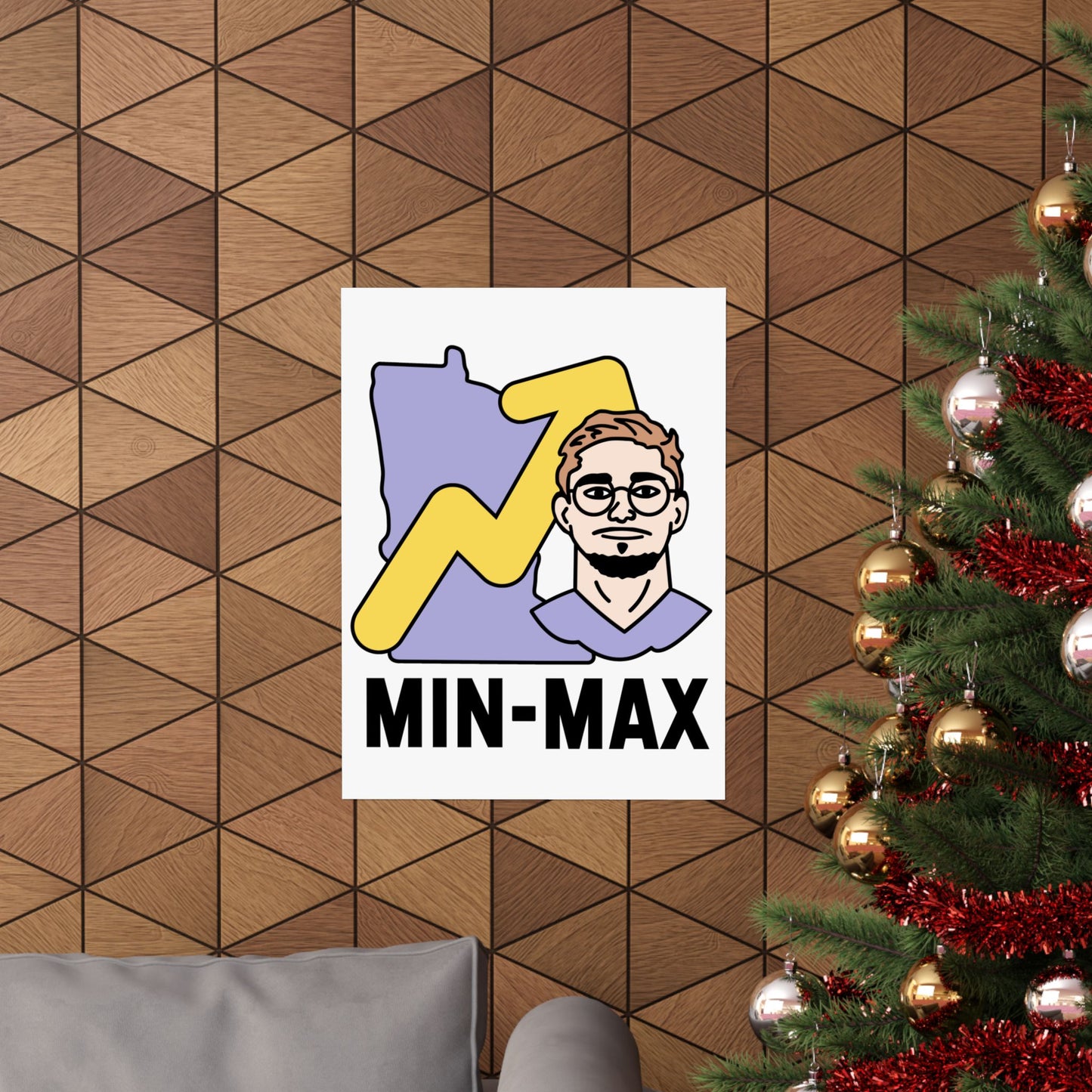 Max Brosmer - MIN MAX | Max Brosmer (8 x 10 Inch) & (18 x 24 Inch) Poster