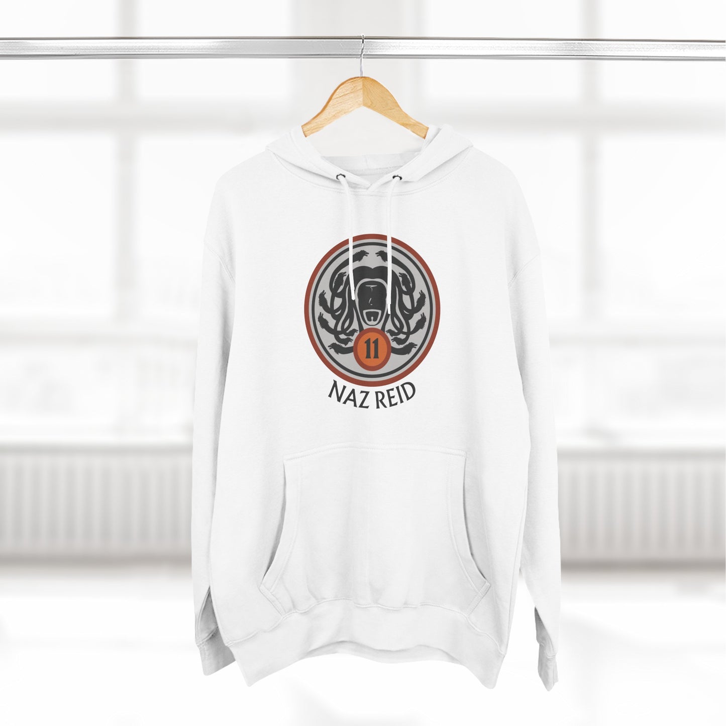 Naz Reid Medusa Orange | Hooded Sweatshirt