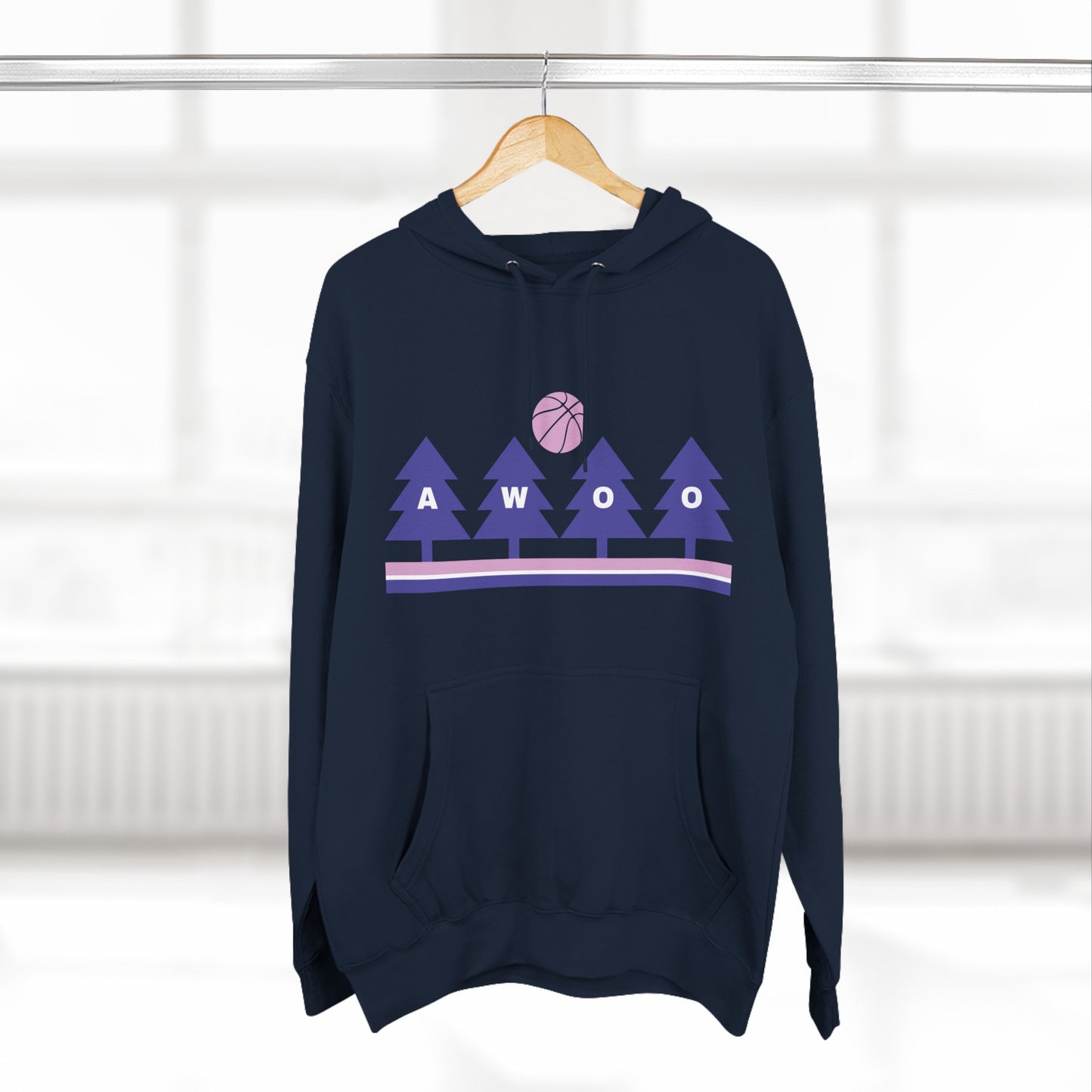 Awoo Purple & Pink | Hooded Sweatshirt