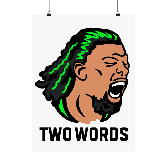 TWO WORDS | Naz Reid 18 x 24 Poster