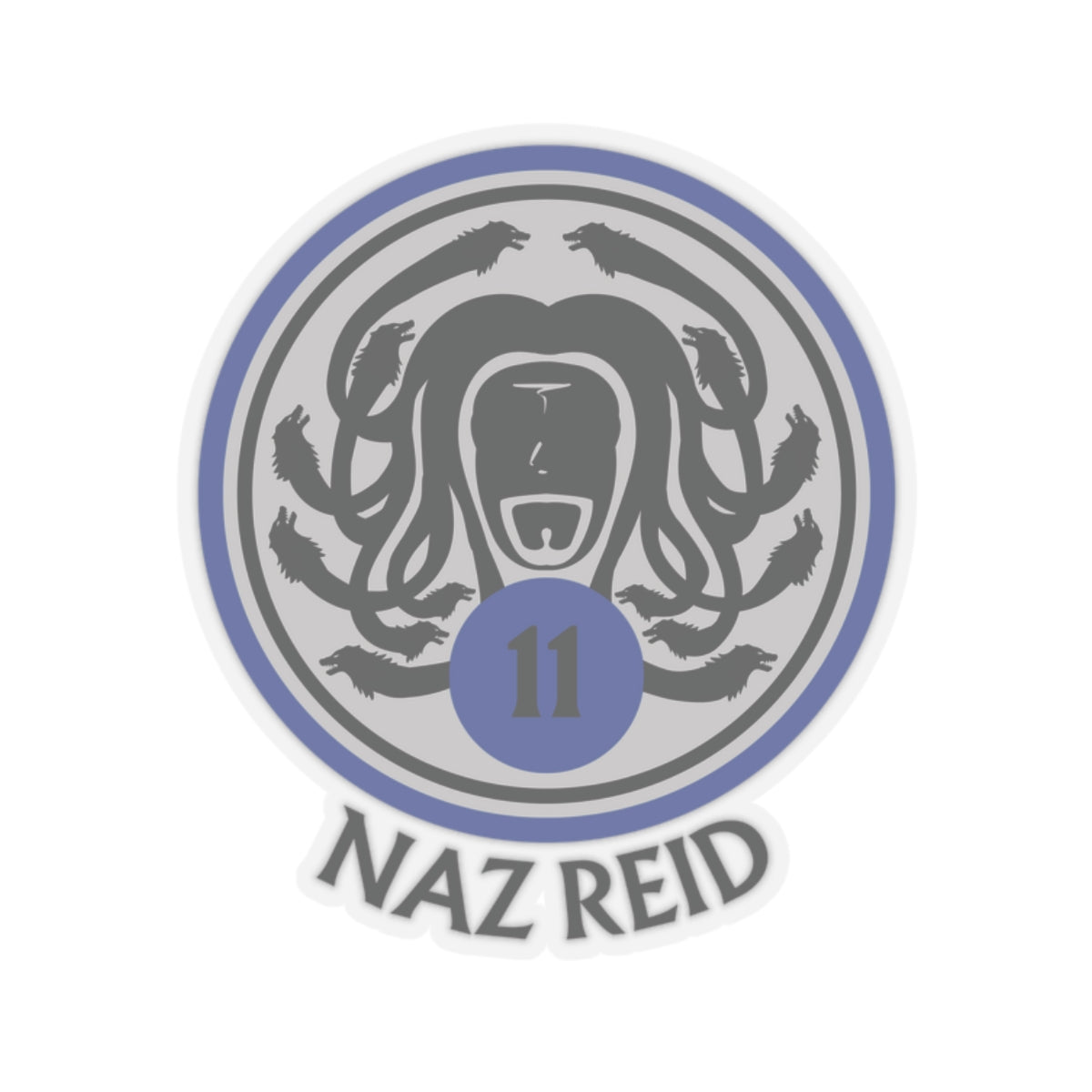 Naz Reid Medusa Blue | Sticker