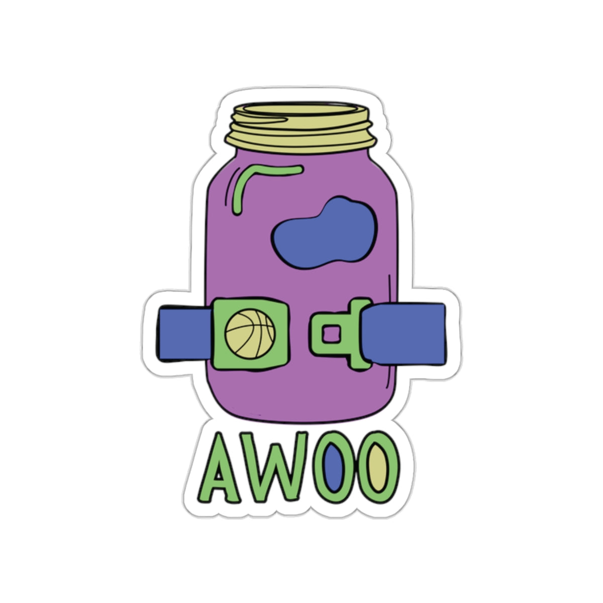 Big Jelly & Seatbelt | Sticker