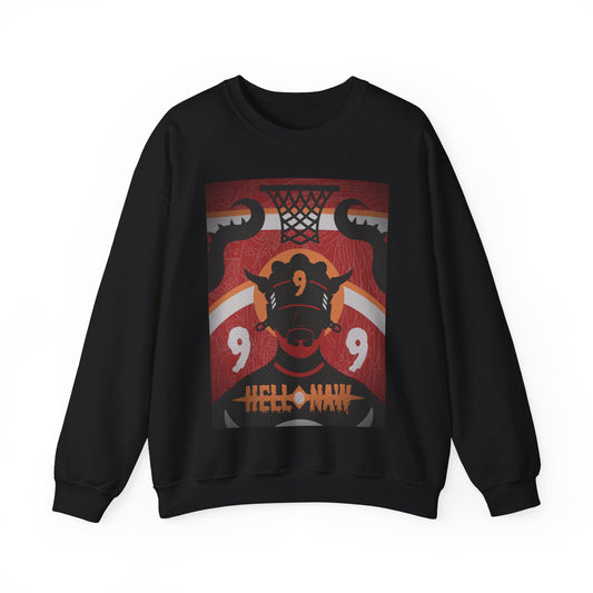 HELL NAW Red | Crewneck Sweatshirt