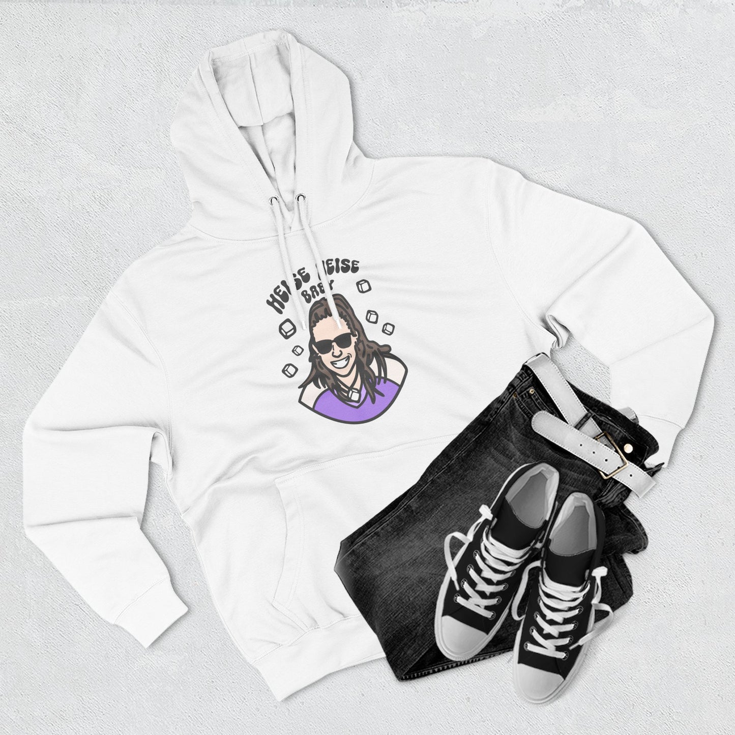 Minnesota Hockey - Taylor Heise - Heise Heise Baby | Minnesota Hockey Unisex Hooded Sweatshirt