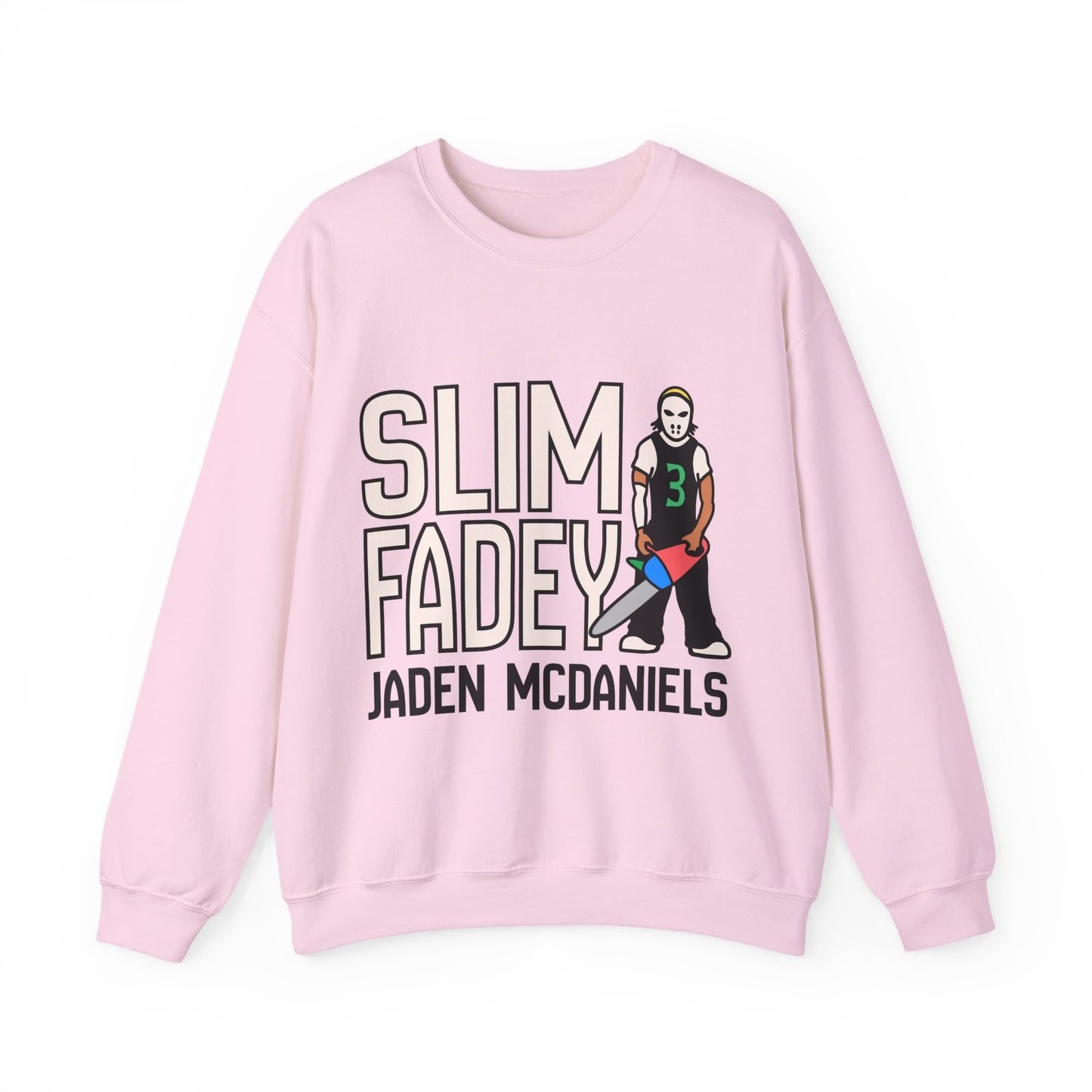Jaden McDaniels - SLIM FADEY | Jaden McDaniels Unisex Crewneck Sweatshirt