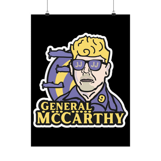 General McCarthy | JJ McCarthy | 18 x 24 Poster