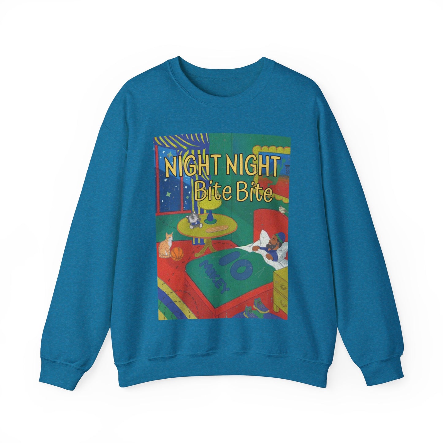 Night Night Bite Bite | Crewneck Sweatshirt