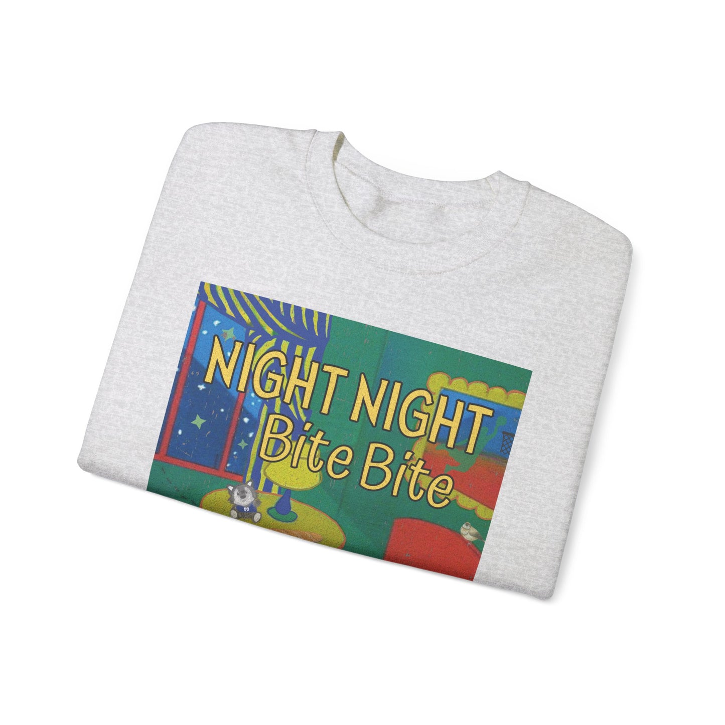 Night Night Bite Bite | Crewneck Sweatshirt