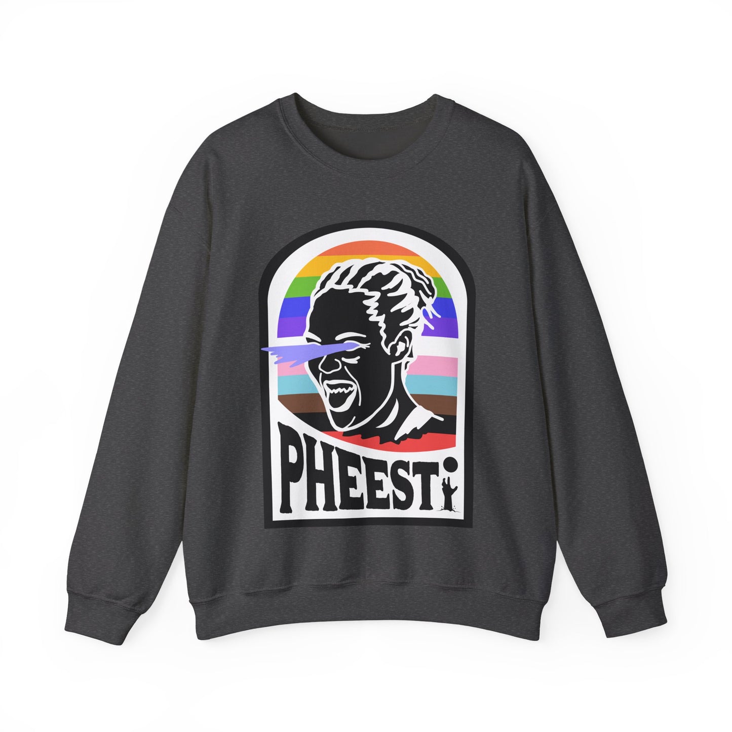 PHEEST | Napheesa Collier Rainbow Unisex Crewneck Sweatshirt