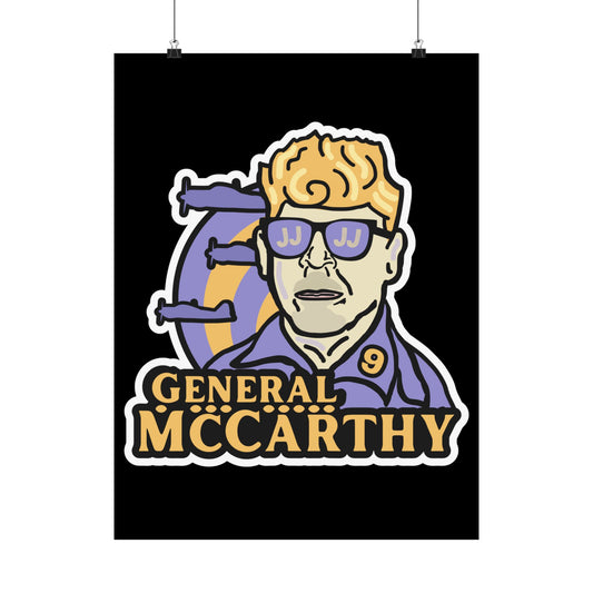 General McCarthy | JJ McCarthy 18" x 24" Poster