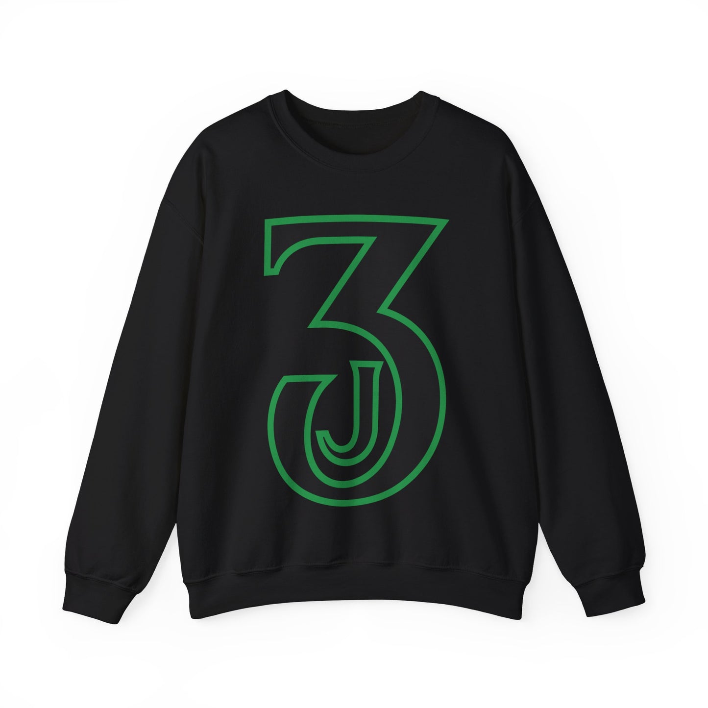 Jaden J3 Green & Black | Crewneck Sweatshirt