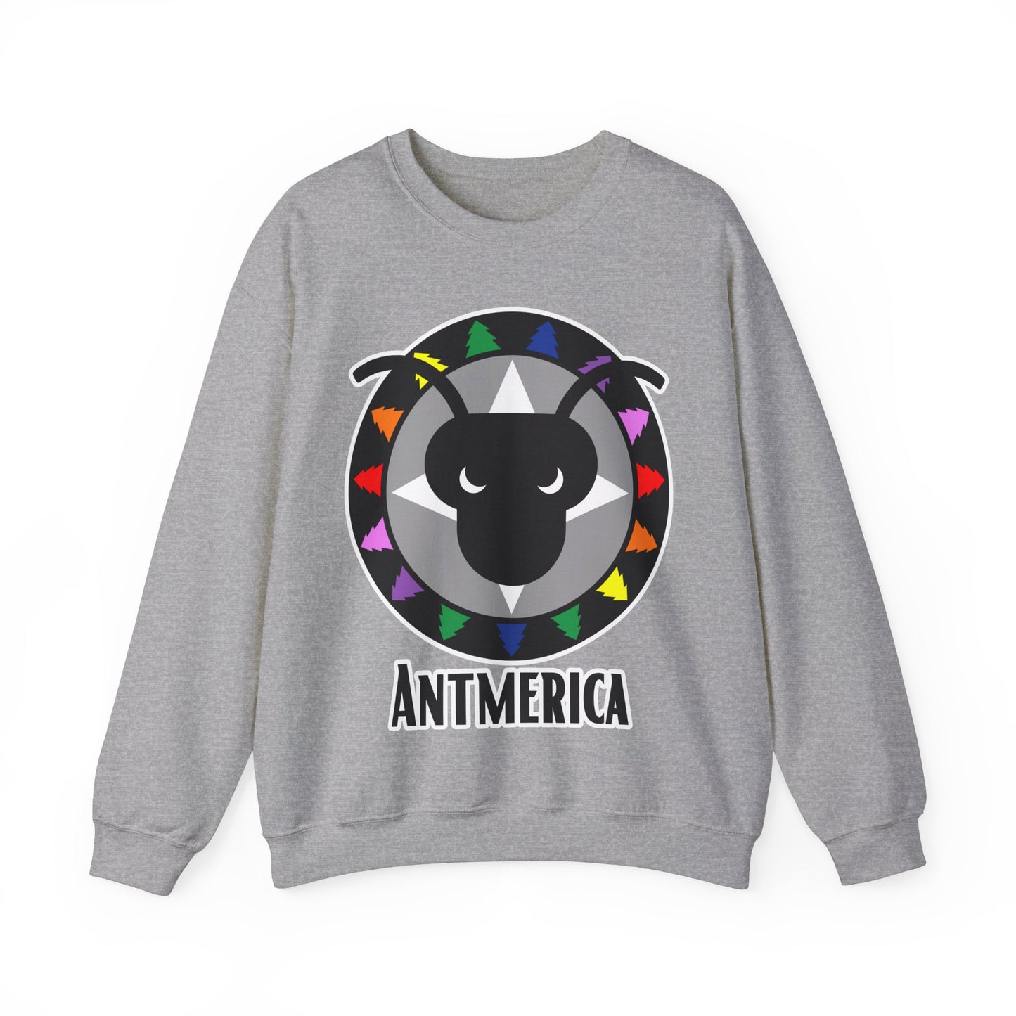 Antmerica Rainbow | Crewneck Sweatshirt