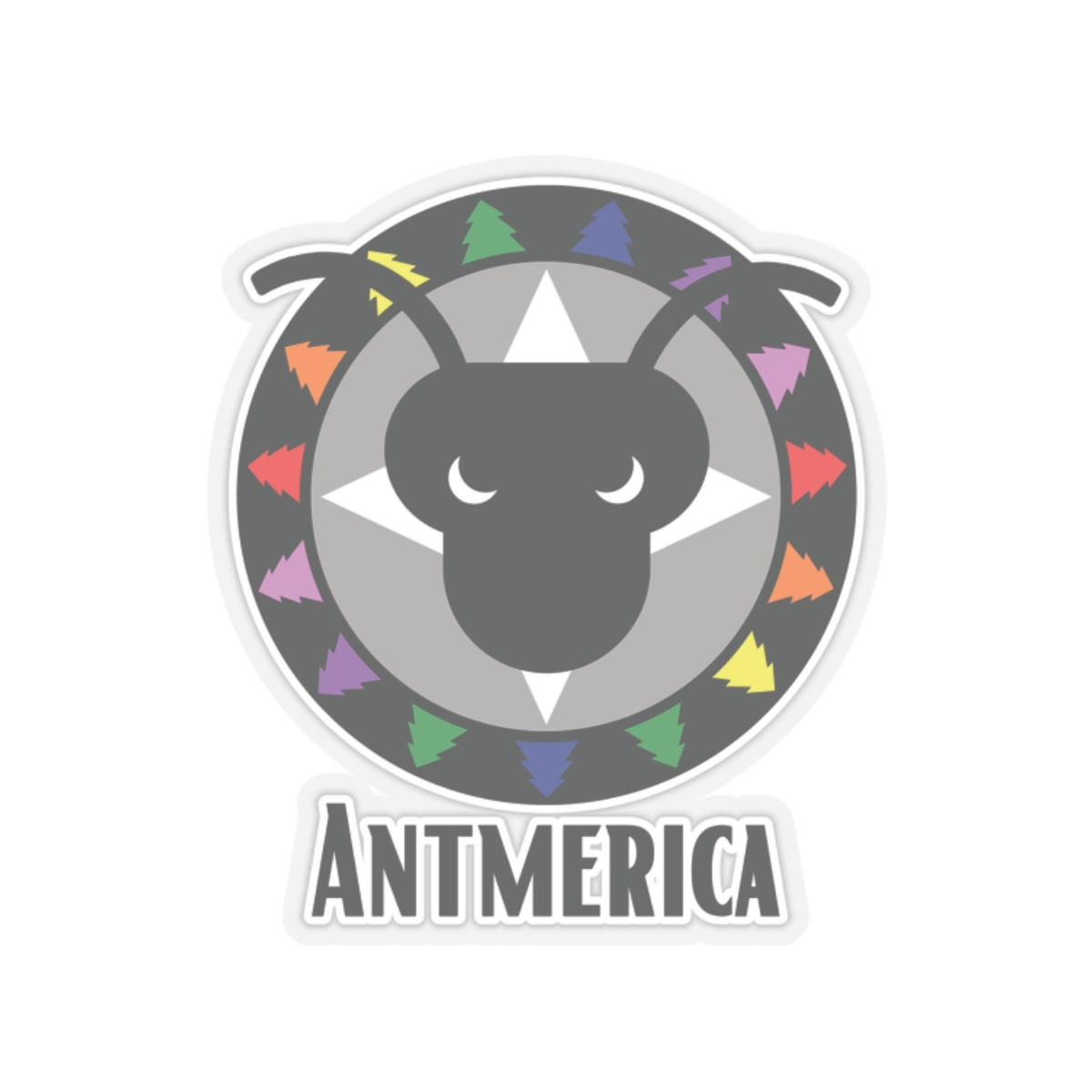 Antmerica Rainbow | Anthony Edwards 2" x 2" Sticker