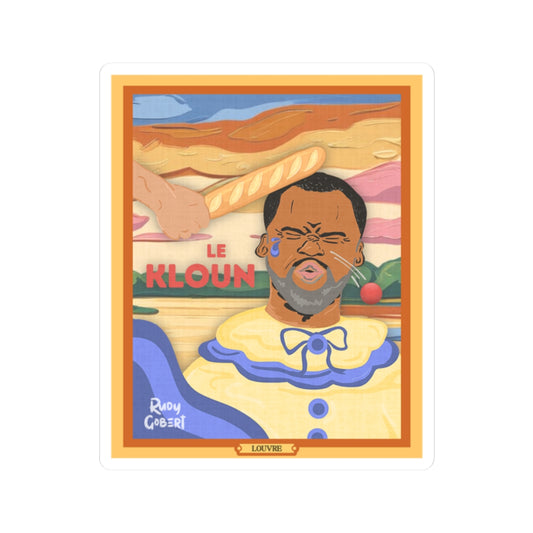 Le Kloun | Rudy Gobert 2" x 2" Sticker