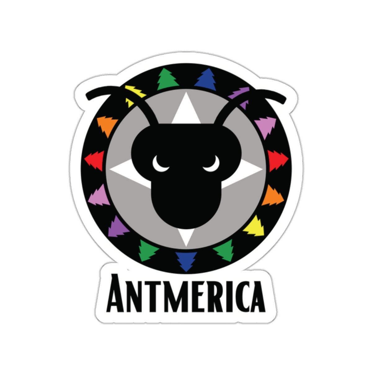 Antmerica Rainbow | Anthony Edwards 2" x 2" Sticker