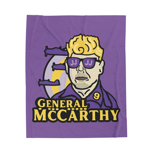 General McCarthy | Velveteen Plush Blanket