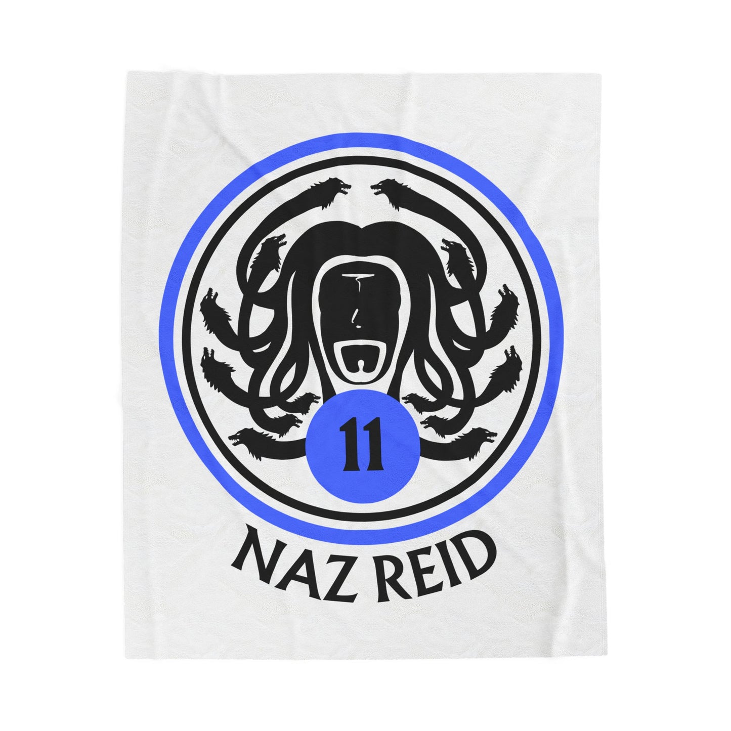 Naz Reid Medusa | Naz Reid 50 x 60 Inch Velveteen Plush Blanket