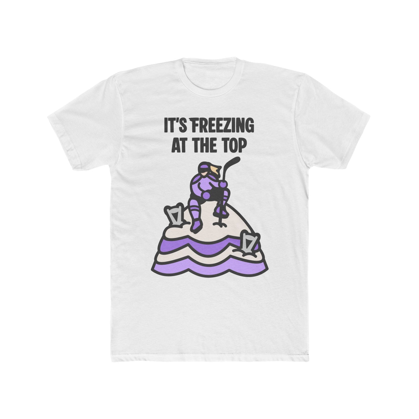 Minnesota Hockey - It's Freezing At The Top | Minnesota Hockey Unisex T-Shirt