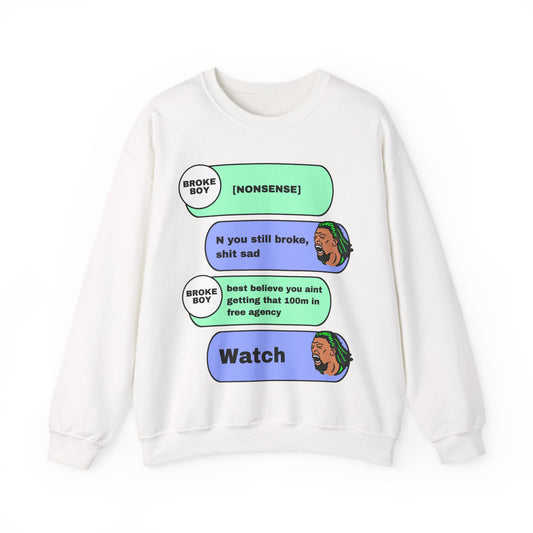 Watch Naz Reid | Naz Reid Unisex Crewneck Sweatshirt