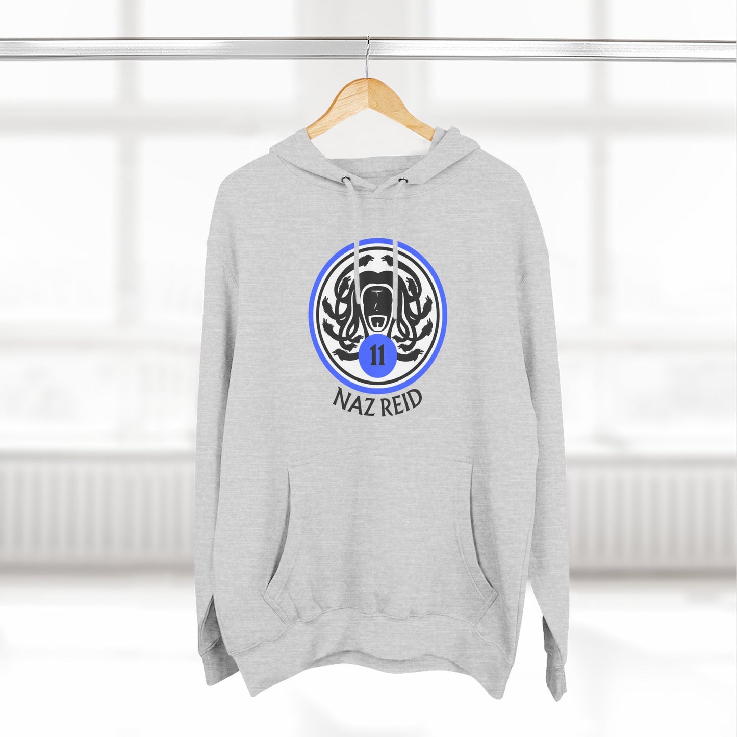Naz Reid Medusa | Naz Reid Unisex Hooded Sweatshirt