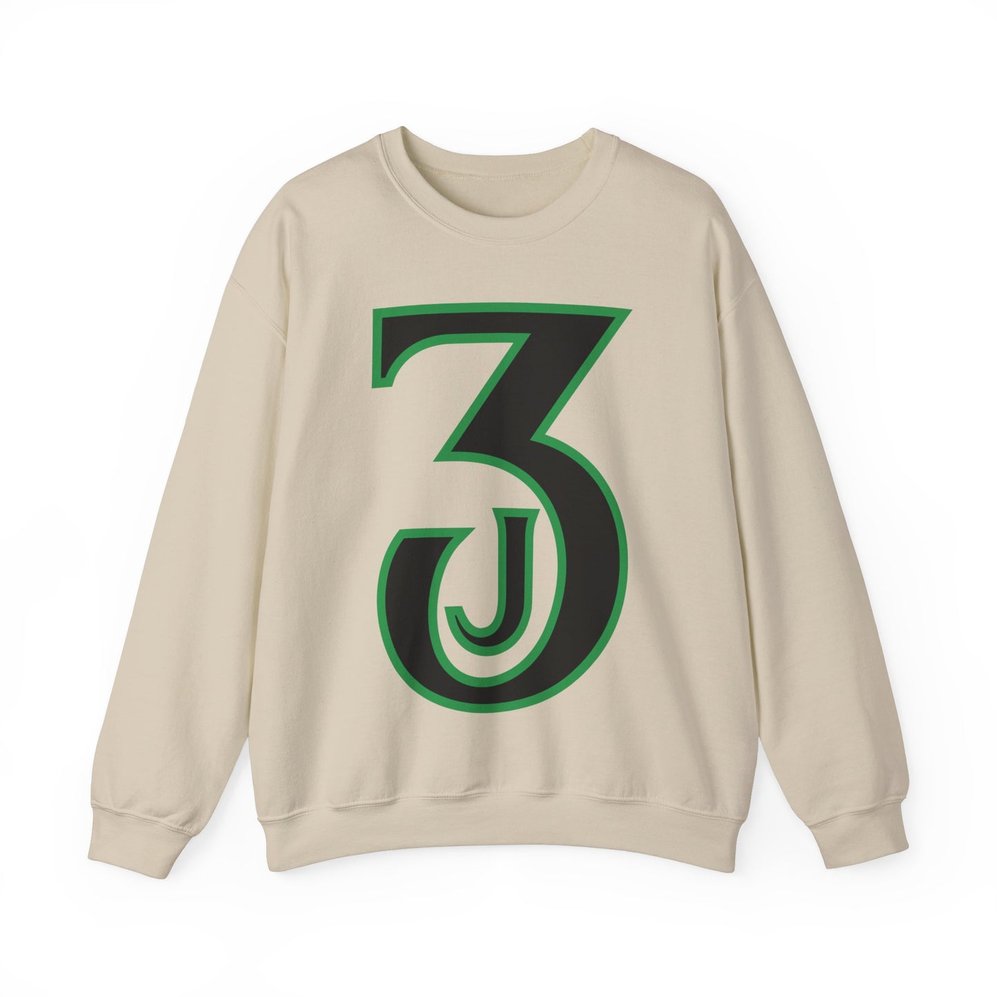 Jaden J3 Green & Black | Crewneck Sweatshirt