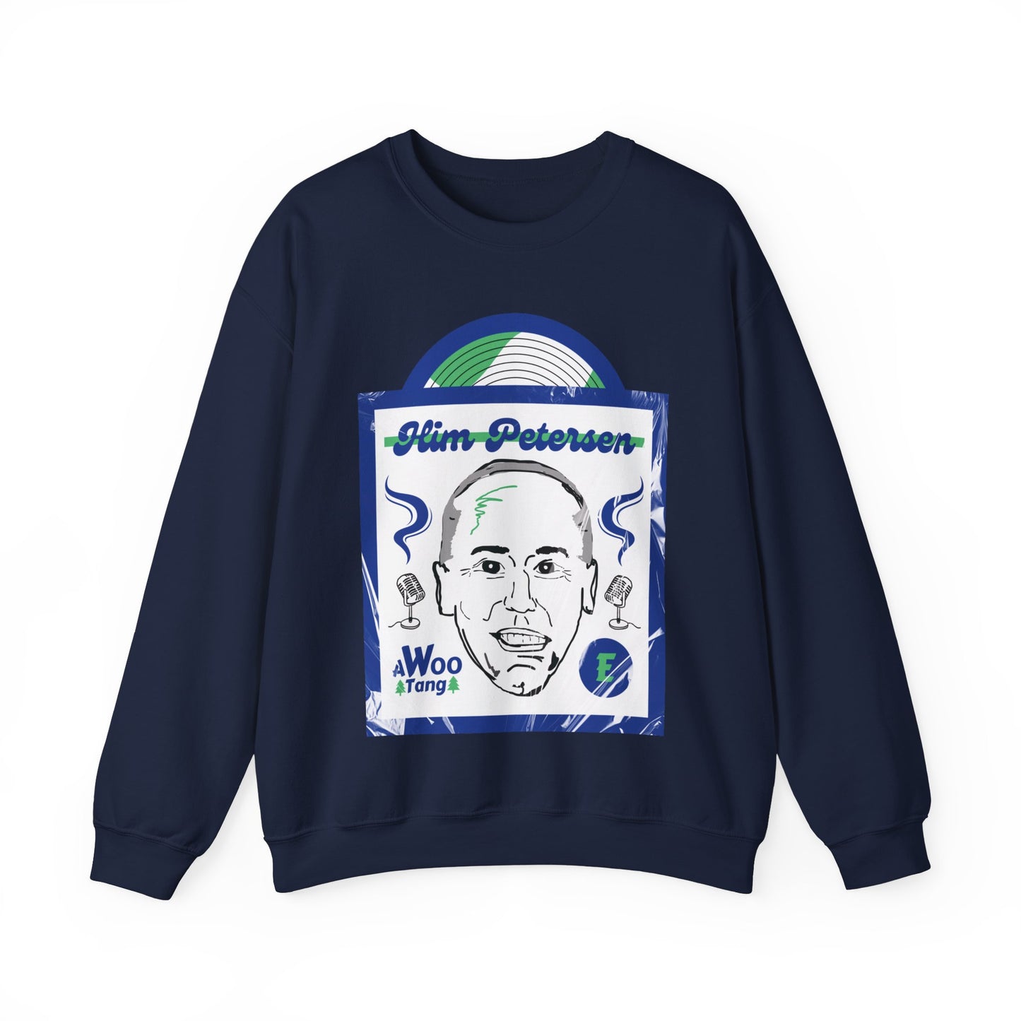 Him Petersen Blue | Crewneck Sweatshirt