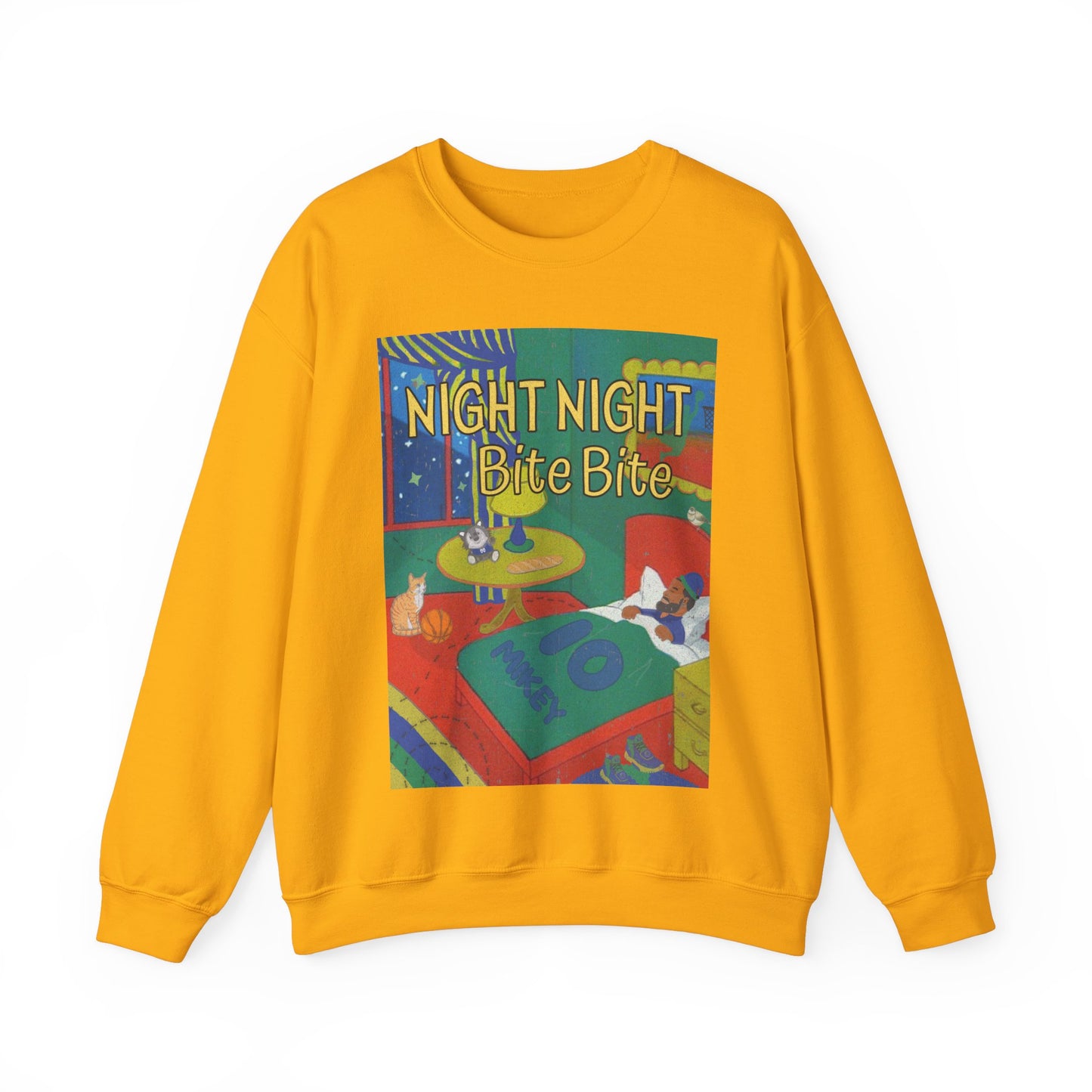 Night Night Bite Bite | Crewneck Sweatshirt