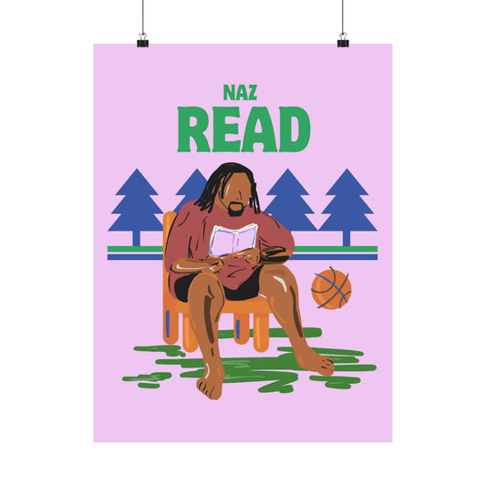 Naz Read | Naz Reid (18 x 24 Inch) And/Or (8 x 10 Inch) Poster