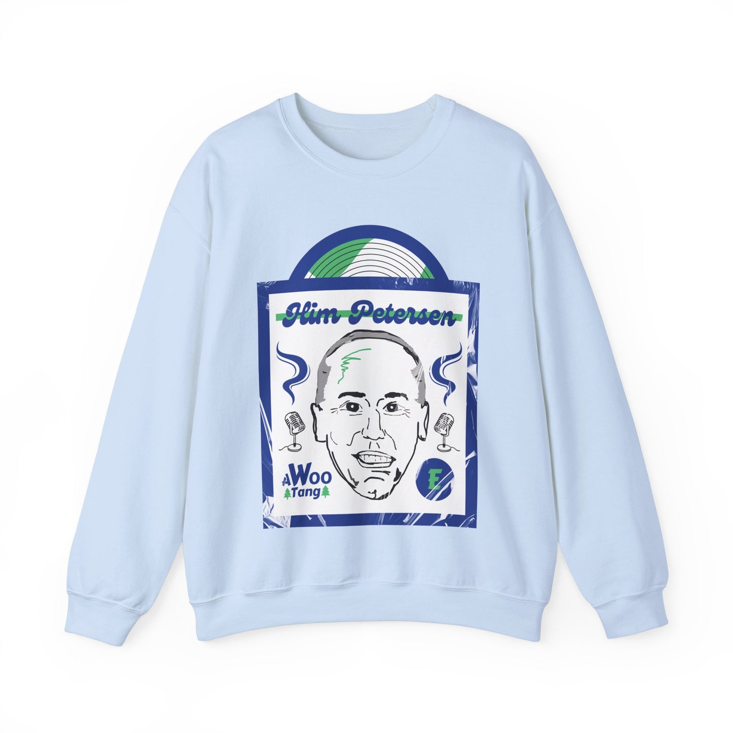 Him Petersen Blue | Crewneck Sweatshirt