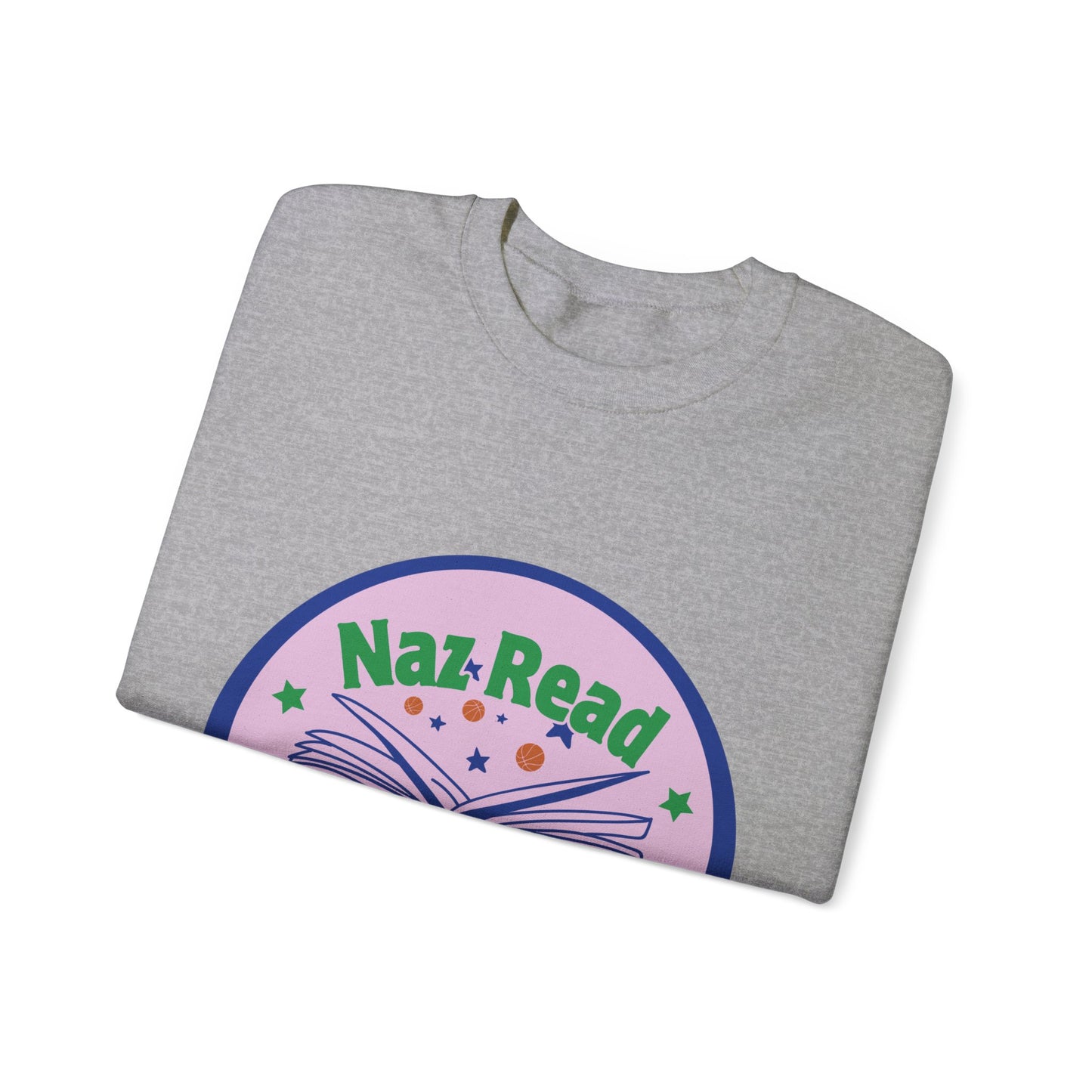 Naz Read Book | Crewneck Sweatshirt