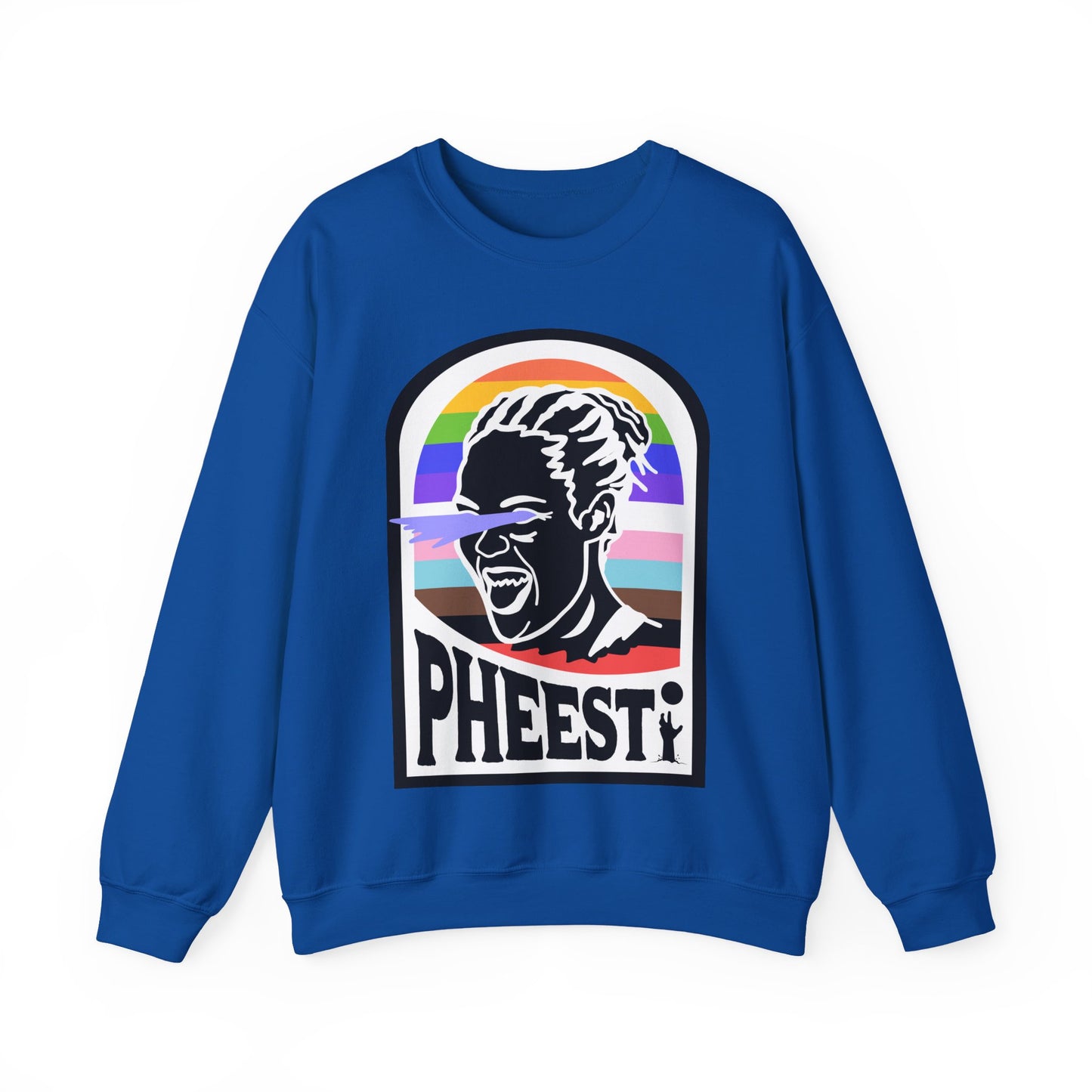 PHEEST | Napheesa Collier Rainbow Unisex Crewneck Sweatshirt