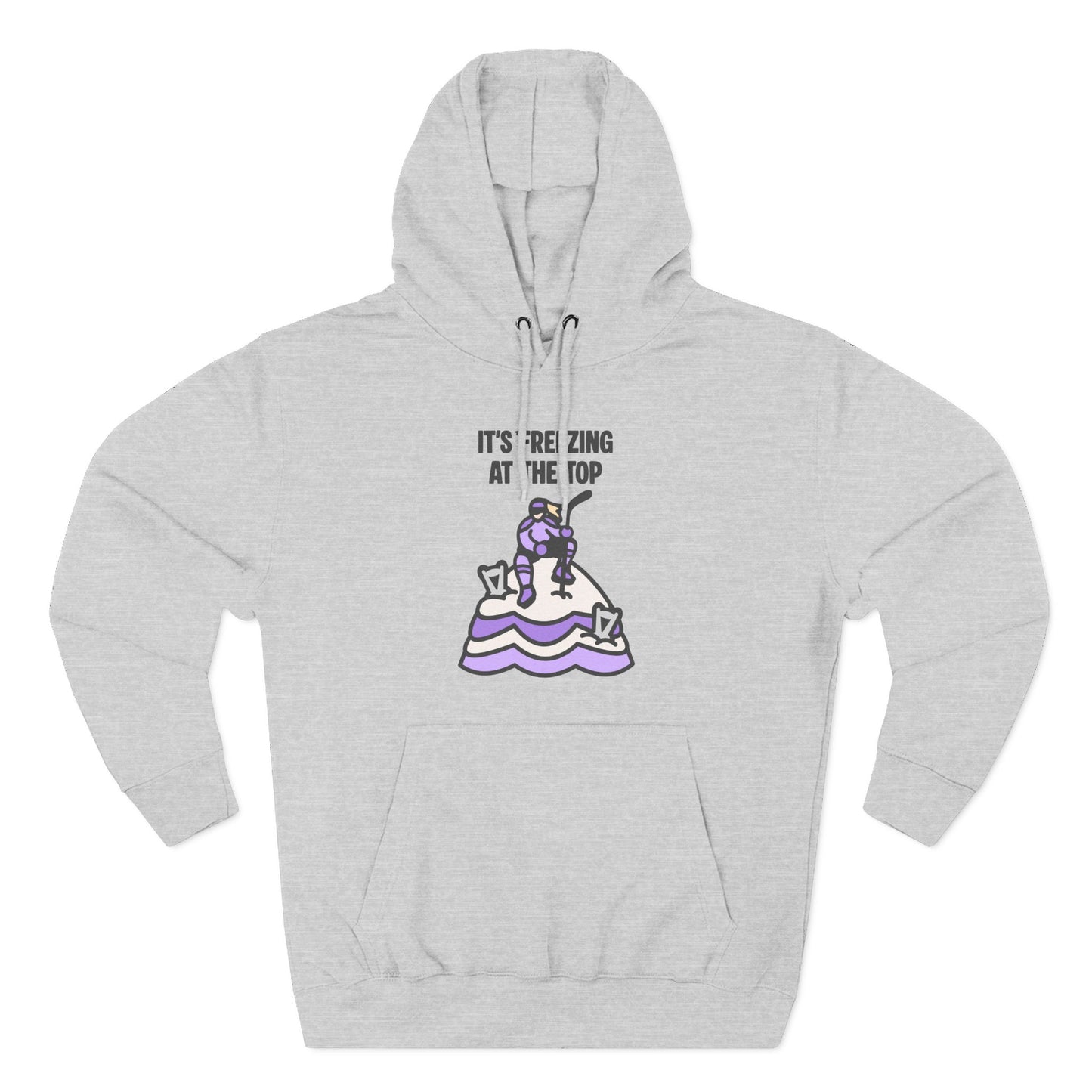 Minnesota Hockey - It's Freezing At The Top | Minnesota Hockey Unisex Hooded Sweatshirt
