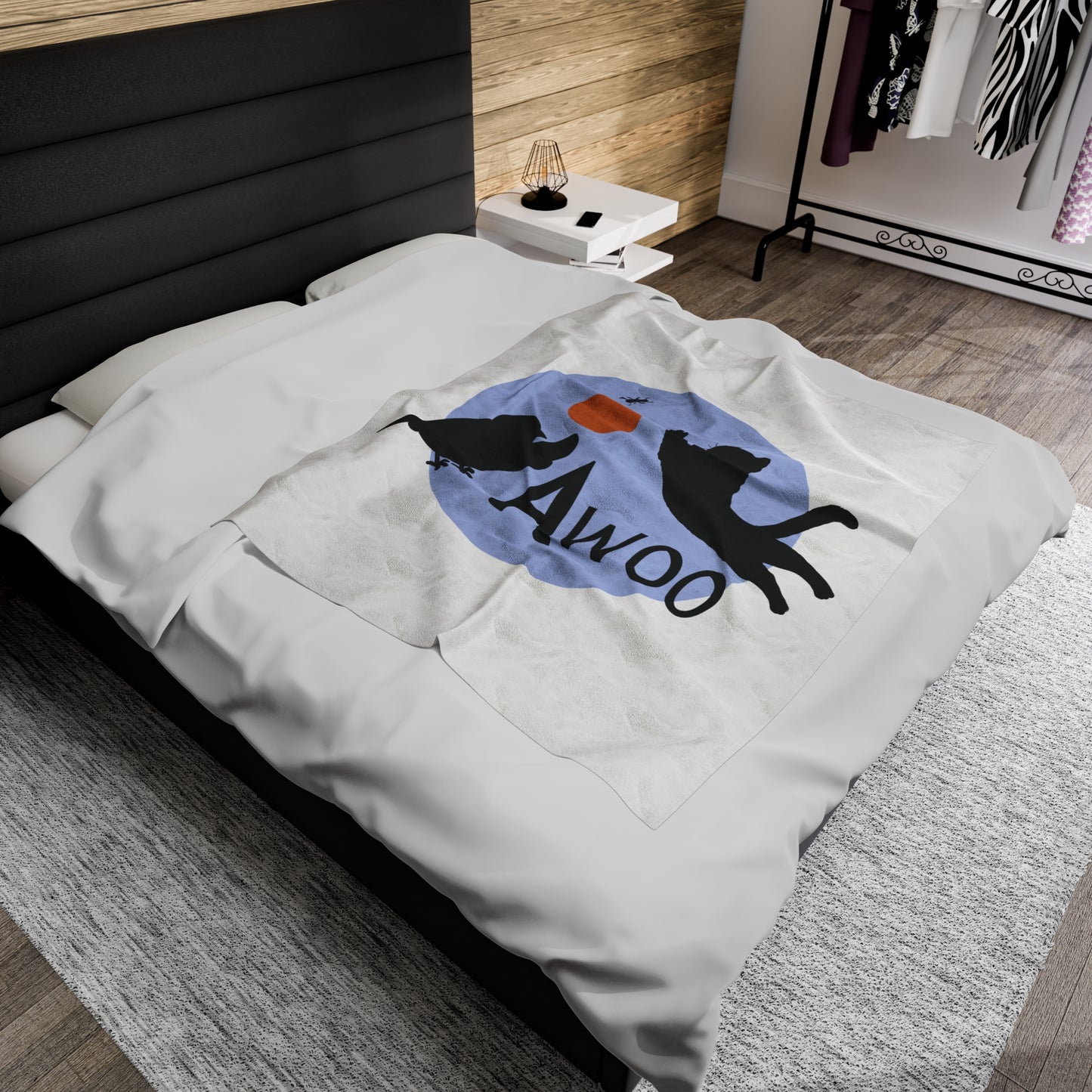 Awoo | Velveteen Plush Blanket