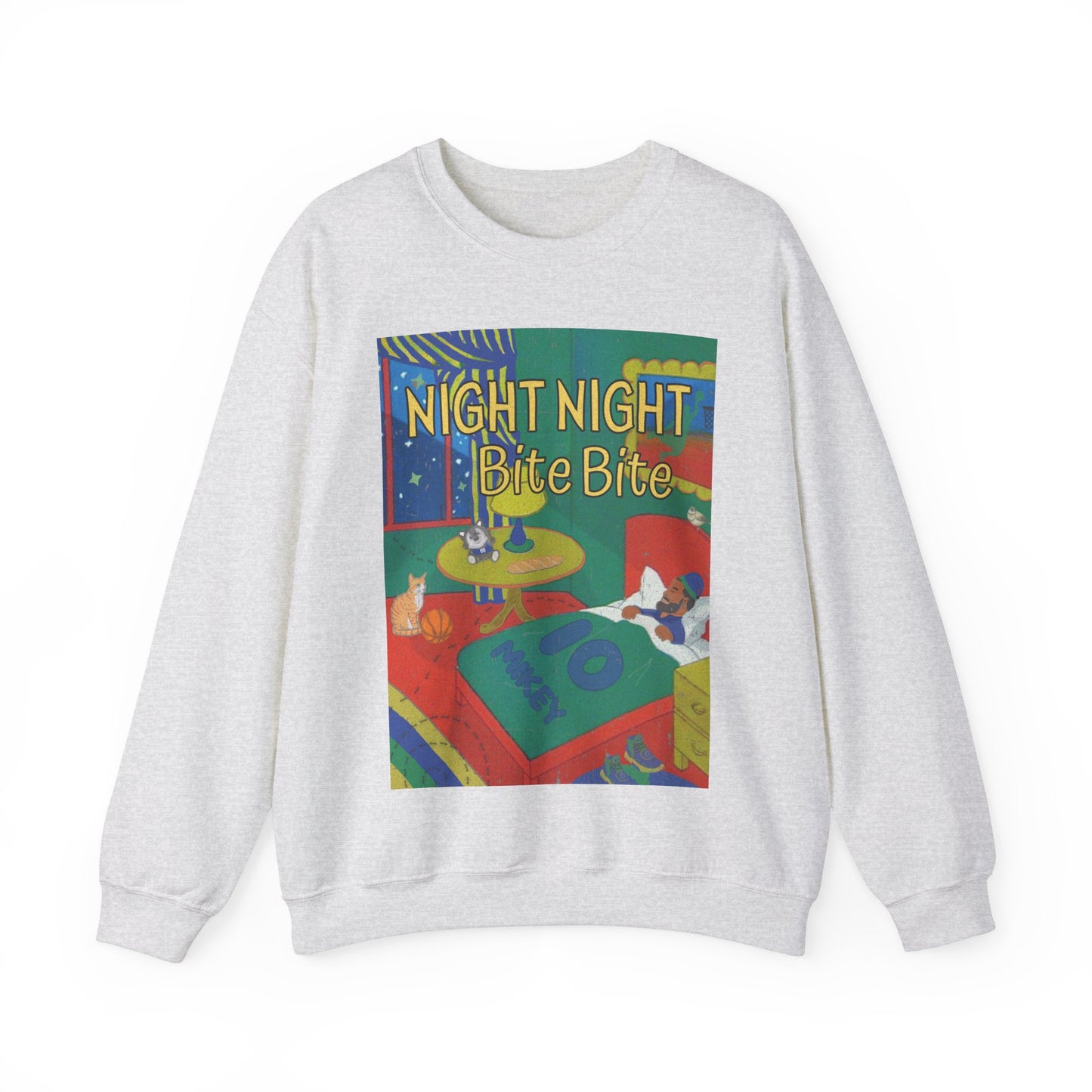 Night Night Bite Bite | Crewneck Sweatshirt