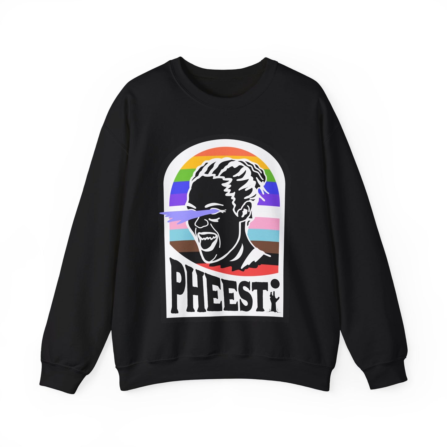 PHEEST | Napheesa Collier Rainbow Unisex Crewneck Sweatshirt