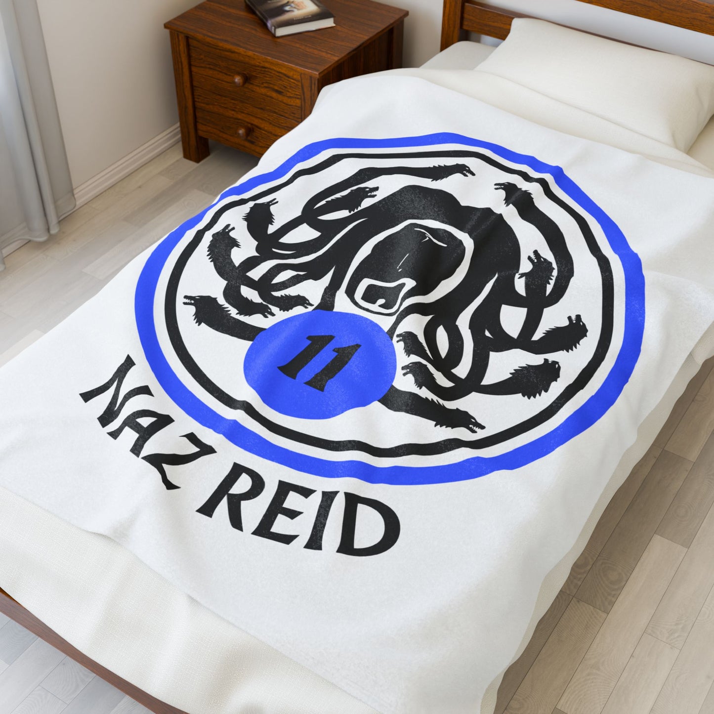 Naz Reid Medusa | Naz Reid 50 x 60 Inch Velveteen Plush Blanket