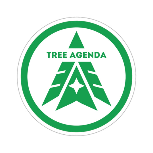 Tree Agenda Green | Sticker