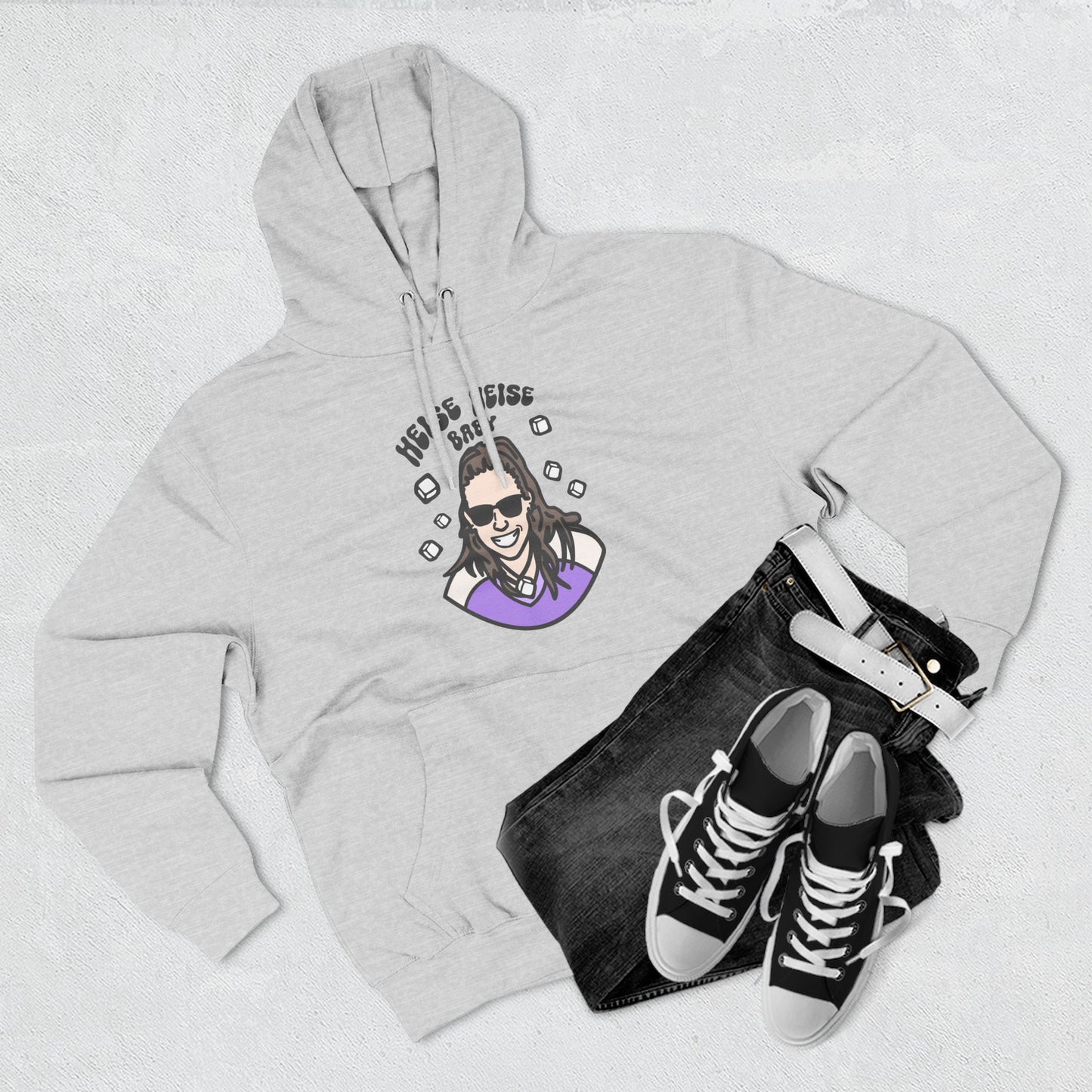 Minnesota Hockey - Taylor Heise - Heise Heise Baby | Minnesota Hockey Unisex Hooded Sweatshirt